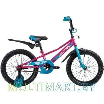 Детский велосипед Novatrack Valiant 183VALIANT.RD9 (сиреневый/голубой, 2019)